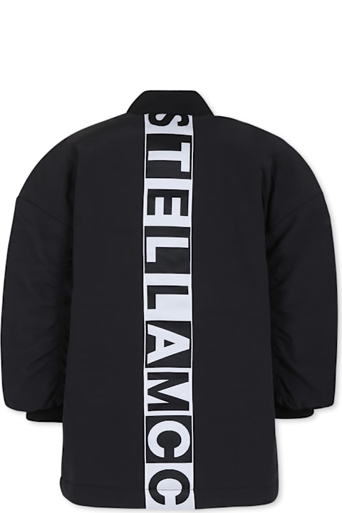 Homeware Stella McCartney Kids Black Down Jacket For Girl