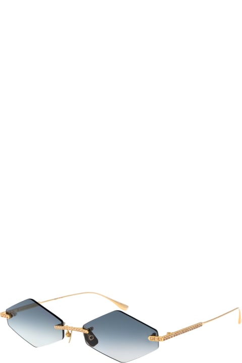Anna-Karin Karlsson Eyewear for Women Anna-Karin Karlsson Crystal Nest Triangle Sunglasses