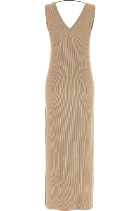 Clothing for Women Brunello Cucinelli Ribbed Dress