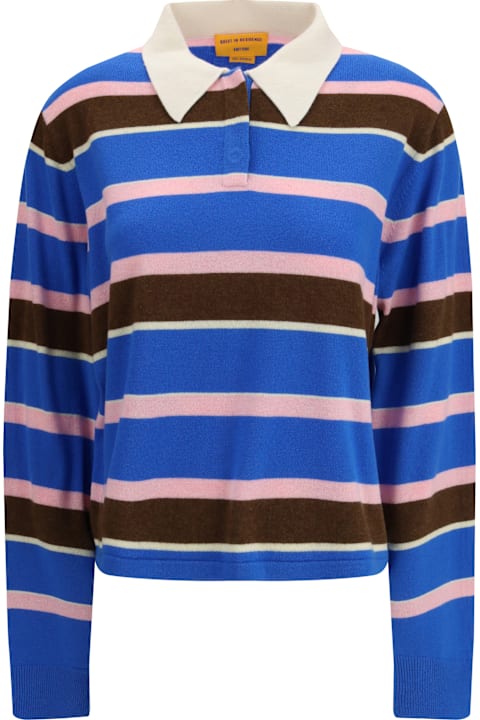 Guest in Residence for Kids Guest in Residence Rugby Cropped Striped Jumper
