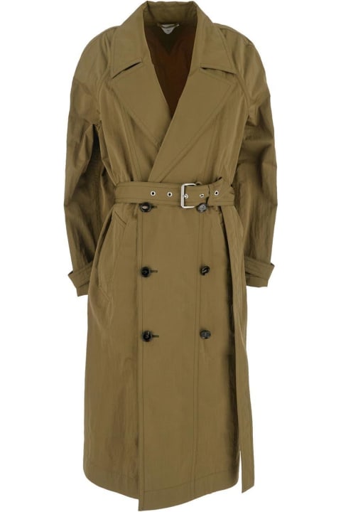 Bottega Veneta Coats & Jackets for Men Bottega Veneta Nylon Trench Coat