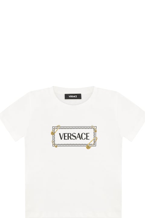 Young Versace for Kids Young Versace Cotton Crew-neck T-shirt