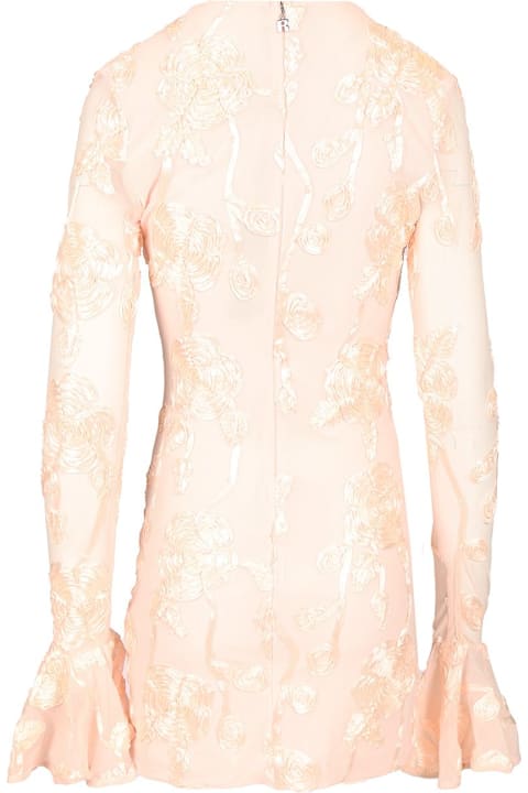 Rotate by Birger Christensen Dresses for Women Rotate by Birger Christensen Flower Mesh Mini Dress