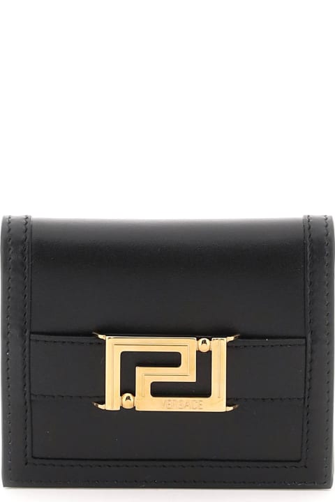 Versace Wallets for Women Versace Greca Goddess Leather Wallet