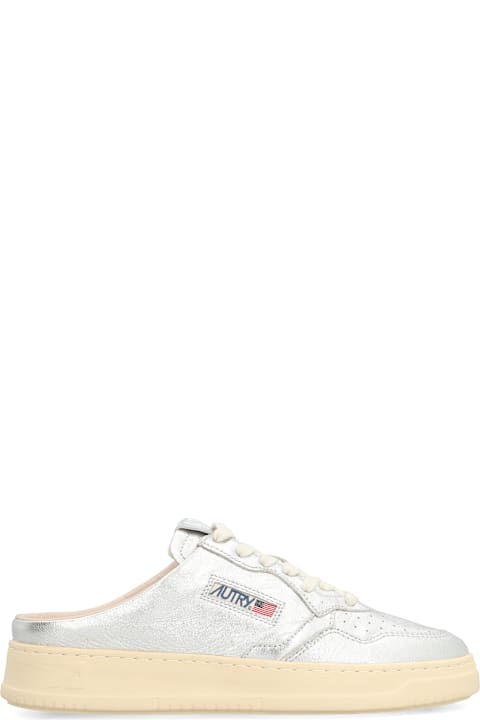 Autry Sneakers for Women Autry Medalist Leather Slides