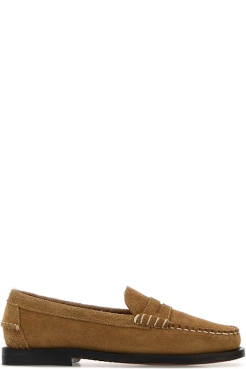 Sebago Camel Suede Dan Loafers