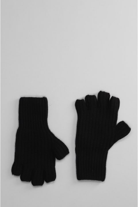 Gloves In Black Cashmere