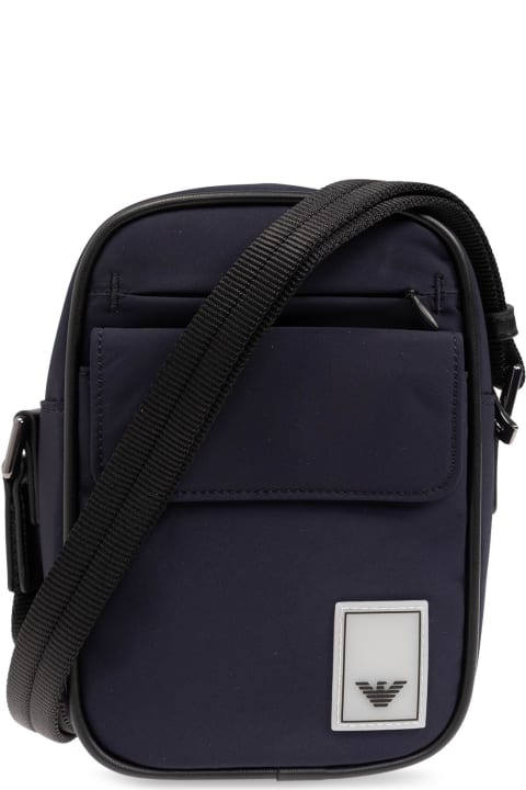 Emporio Armani Shoulder Bags for Men Emporio Armani Emporio Armani Shoulder Bag With Logo