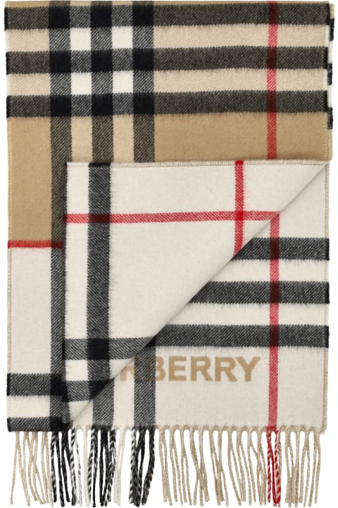 Fashion for Women Burberry London Contrast Check Cashmere Scarf