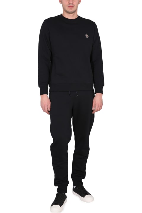 Paul Smith Fleeces & Tracksuits for Men Paul Smith Sweatshirt With Zebra Embroidery Paul Smith