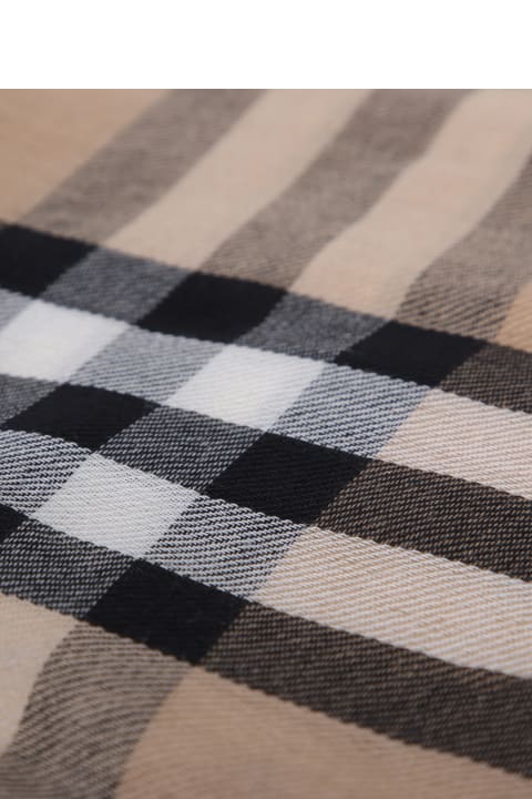 Burberry Scarves for Women Burberry Check Pattern Scarf