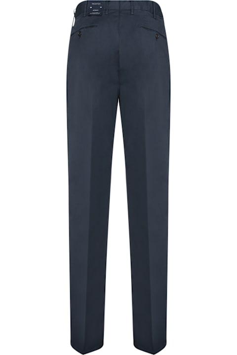 Incotex Pants for Men Incotex Batavia Blue Trousers