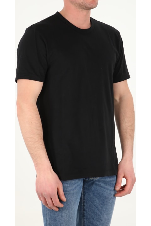 James Perse Clothing for Men James Perse Black Cotton T-shirt