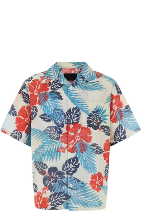 Fashion for Men Prada Printed Cotton Shirt