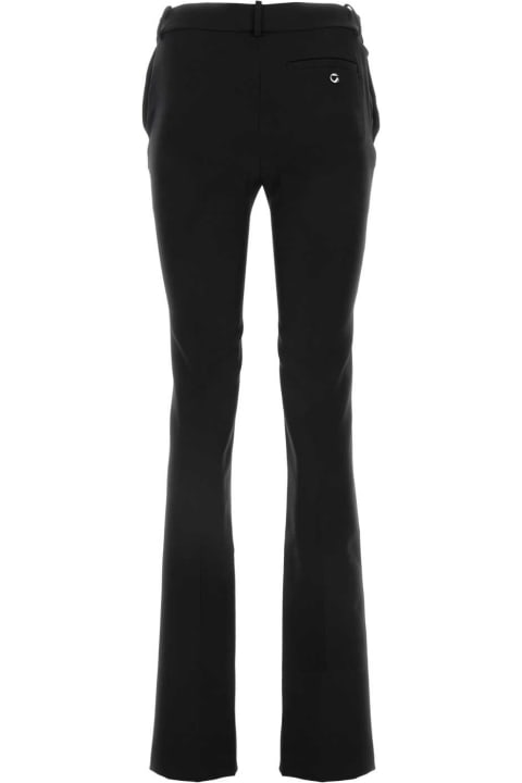 Pants & Shorts for Women Coperni Black Polyester Pant
