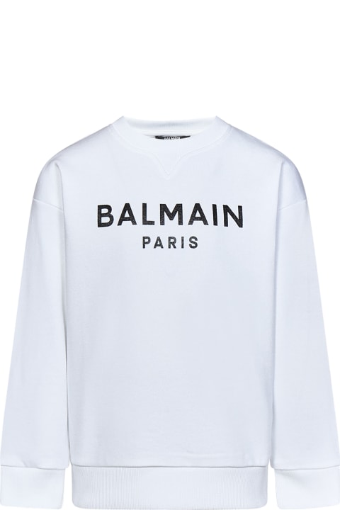 Sweaters & Sweatshirts for Girls Balmain Paris Kids Sweatshirt