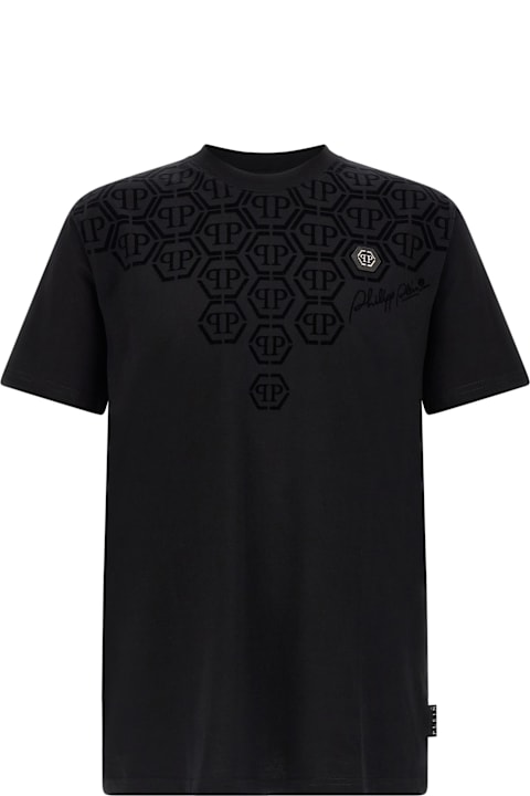 Philipp Plein for Kids Philipp Plein Monogram T-shirt
