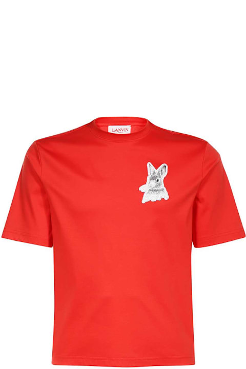 Clothing Sale for Men Lanvin Cotton T-shirt