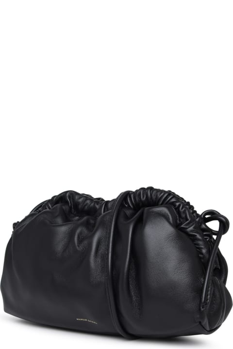 Mansur Gavriel Shoulder Bags for Women Mansur Gavriel Small 'cloud' Black Leather Crossbody Bag