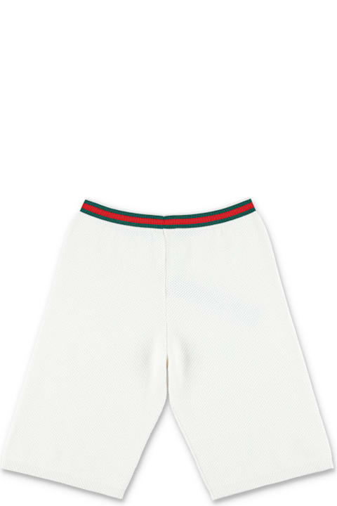 Gucci Bottoms for Boys Gucci Kid - Embroidered Shorts