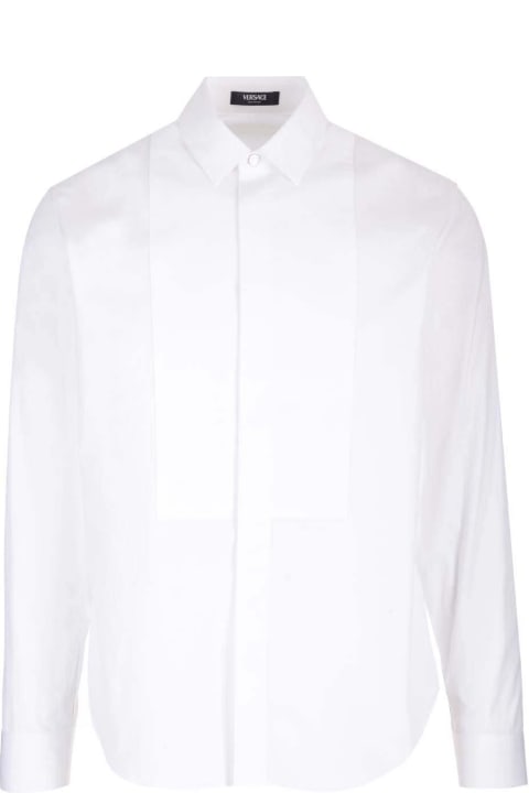 Versace for Men Versace Long-sleeved Panelled Shirt