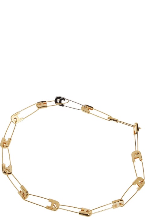 AMBUSH Jewelry for Men AMBUSH Safety Pin Link Necklace