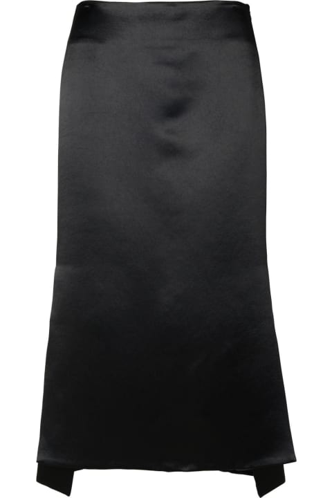Fashion for Women SportMax 'hudson' Black Acetate Skirt