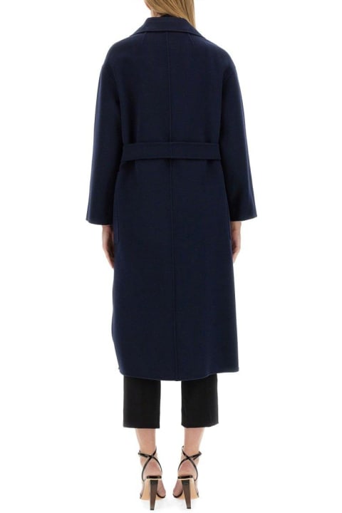 'S Max Mara Clothing for Women 'S Max Mara Belted Long-sleeved Coat