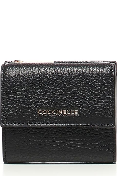 Coccinelle for Women Coccinelle Mini Wallet Metallic Soft