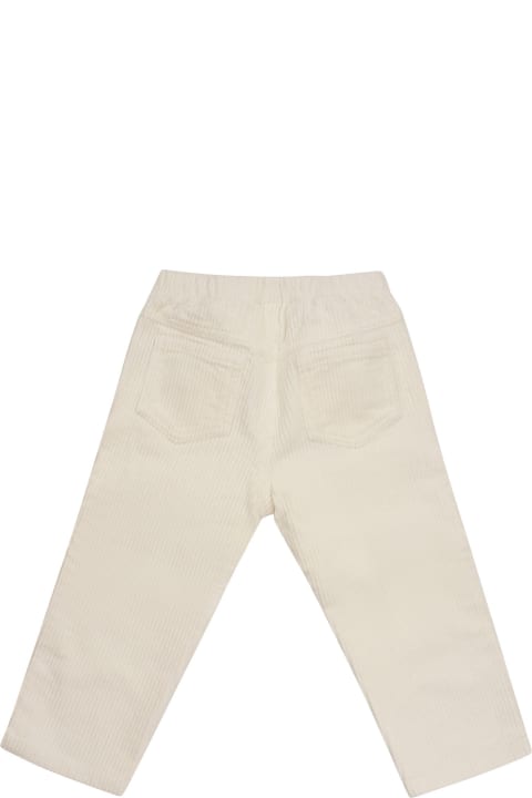 Il Gufo Bottoms for Kids Il Gufo Ribbed Velvet Trousers