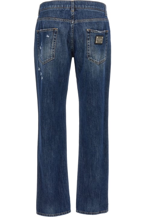 Fashion for Men Dolce & Gabbana Used Effect Jeans