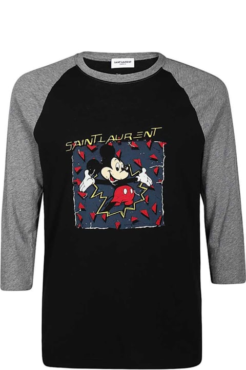Saint Laurent Sale for Men Saint Laurent Cotton T-shirt