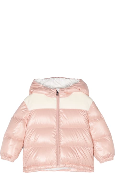 Moncler لـ Kids Moncler Light Pink Lakisha Down Jacket