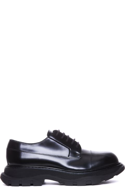Loafers & Boat Shoes for Men Alexander McQueen Tread Laced Up Shoes