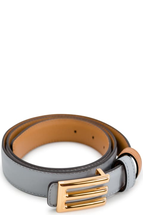 Etro Belts for Women Etro Logo-buckle Leather Belt