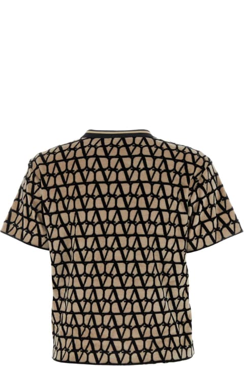 Topwear for Women Valentino Garavani Toile Iconographe Terry Fabric T-shirt