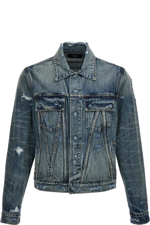 Coats & Jackets for Men AMIRI 'trucker' Denim Jacket