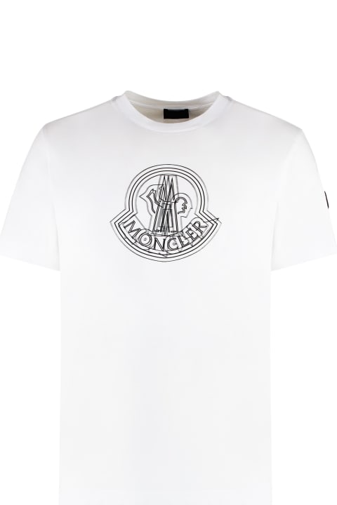Moncler for Men Moncler Cotton Crew-neck T-shirt