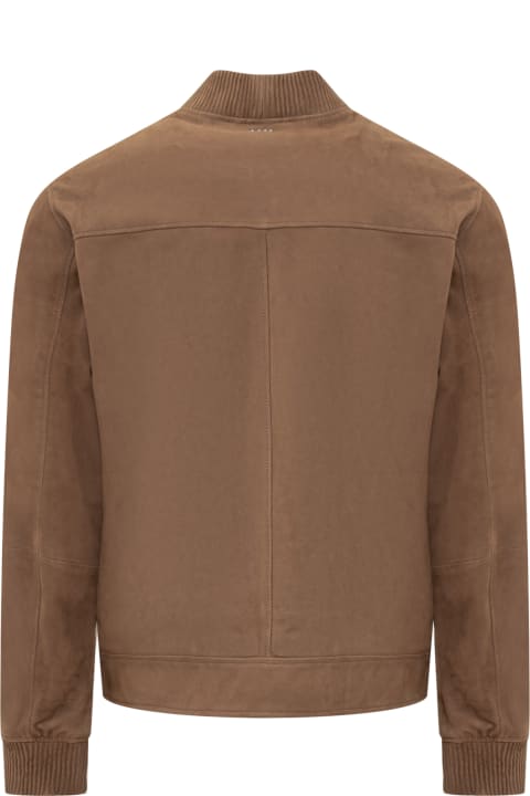 Hugo Boss Coats & Jackets for Men Hugo Boss Lambskin Leather Jacket
