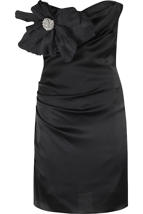 Amen Clothing for Women Amen Dress In Satin W Flower