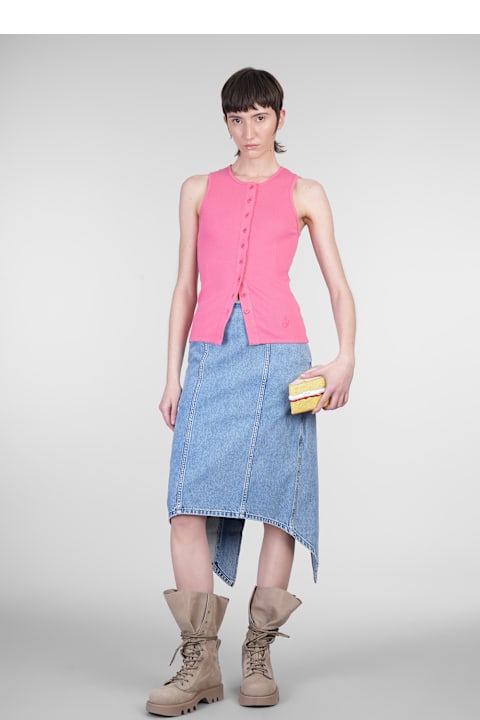 J.W. Anderson Clothing for Women J.W. Anderson Topwear In Rose-pink Cotton
