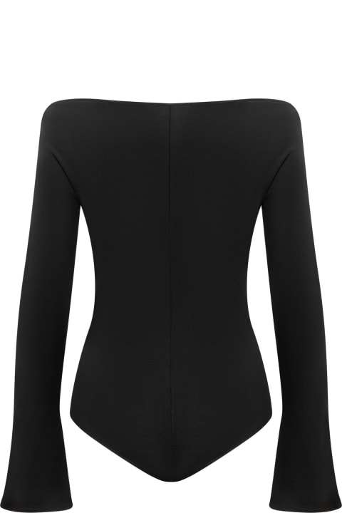 Underwear & Nightwear for Women Courrèges Crepe Jersey Bodysuit