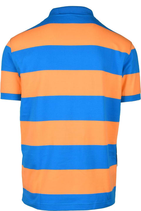 Men's Blue / Orange Shirt