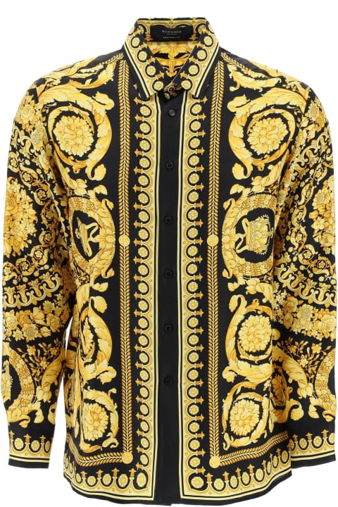Versace for Men Versace Barocco Silk Shirt