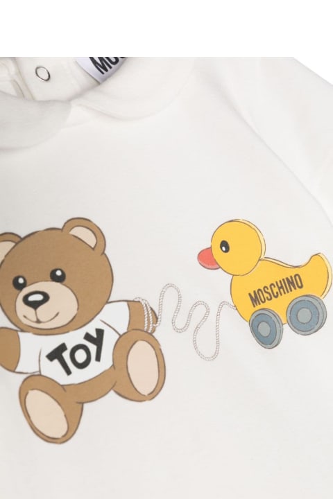Bodysuits & Sets for Baby Boys Moschino Tutina Con Stampa