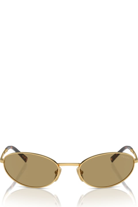Eyewear for Women Prada Eyewear Pr A59s Gold Sunglasses