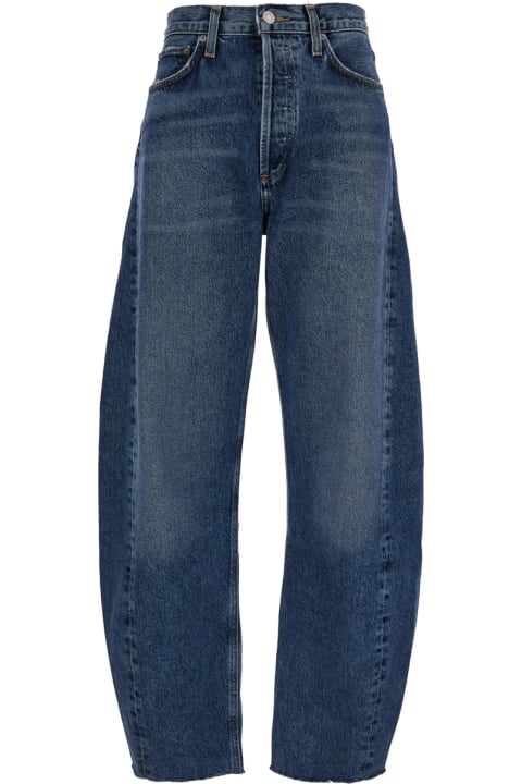 Jeans for Women AGOLDE 'luna' Blue Five-pocket Jeans In Denim Woman