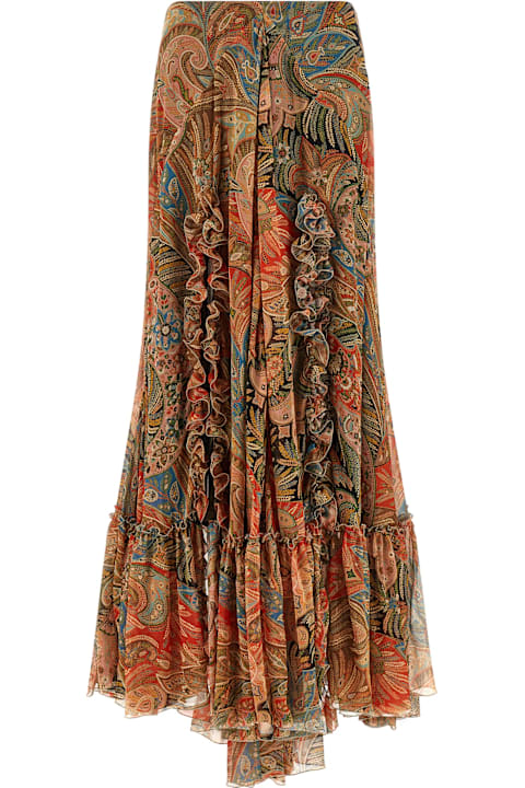 Homeware Etro Paisley Foliage Skirt
