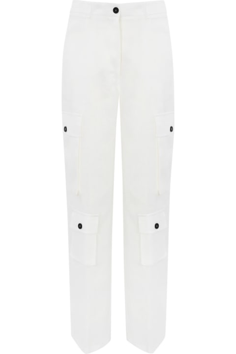 Pants & Shorts for Women Liviana Conti Linen Cargo Trousers