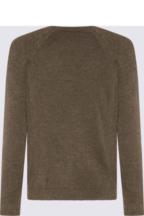 Zanone Clothing for Men Zanone Green Wool Blend Sweater